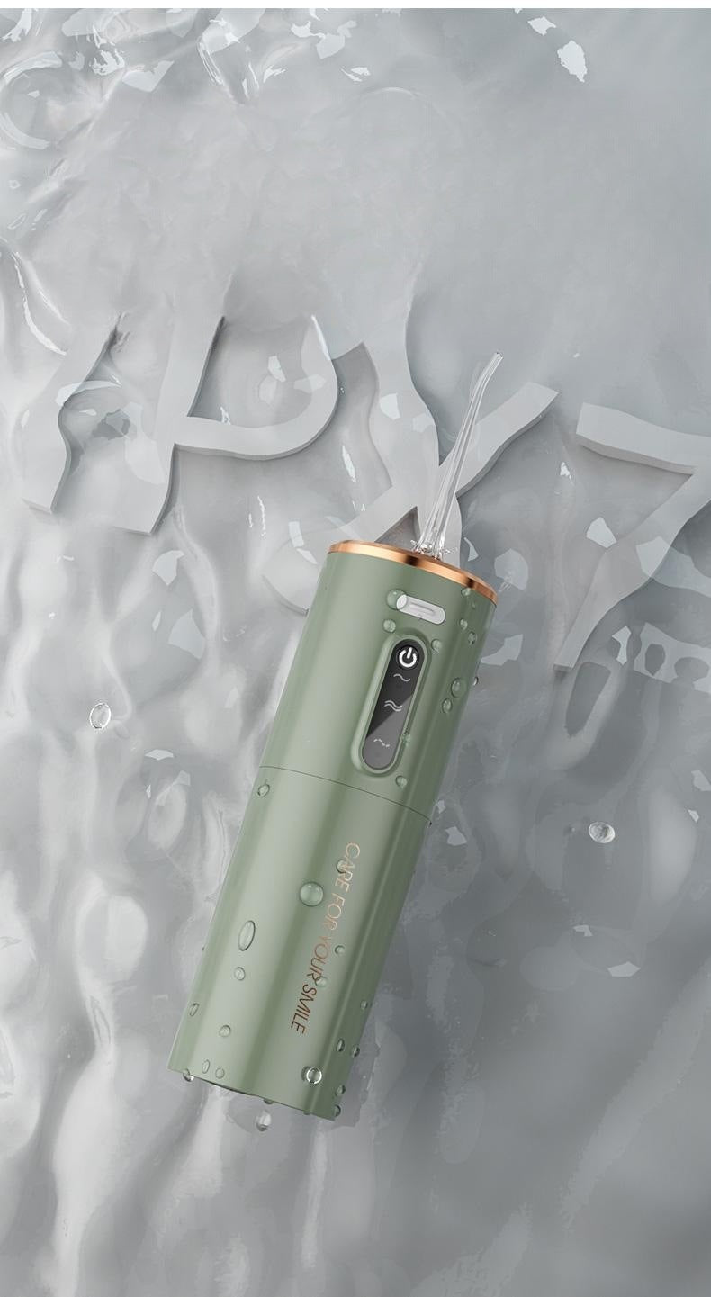 Portable Electric Water Flosser - USB-C Rechargeable, Multiple Modes, Gingival Protection(Pink)