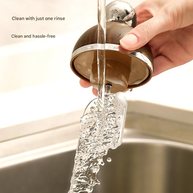 Electric Foaming Cleanser Maker - Rechargeable, Dense Foam for Deep Cleansing(Cherry Blossom Pink)