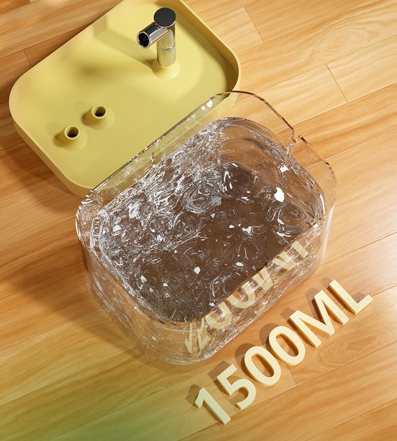 White Wireless Sensor Pet Water Fountain - 1.5L Automatic Filtered Dispenser