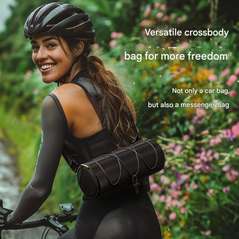 Waterproof Cycling Handlebar Bag / Frame Bag (2.2L) - Converts to Crossbody