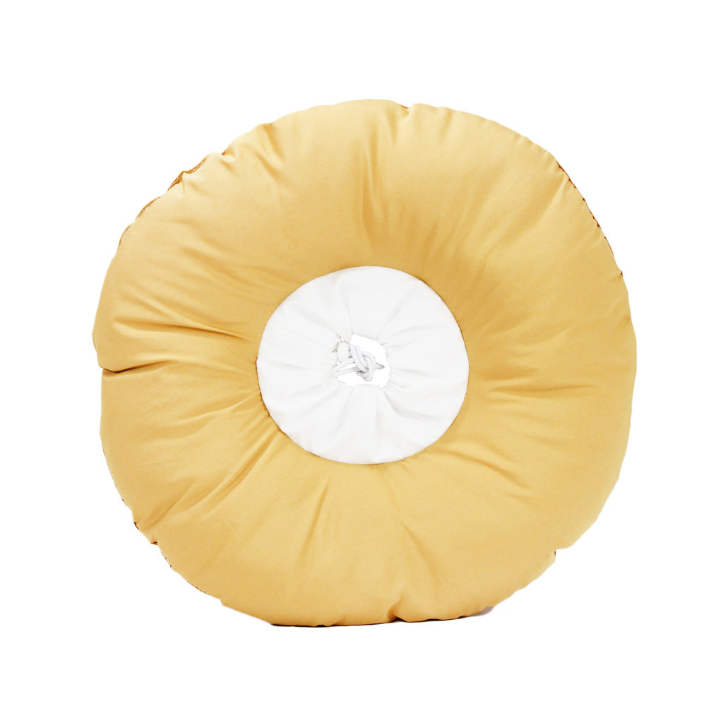 Yellow Adjustable Soft Elizabethan Collar for Pets - Comfortable Recovery Aid - S