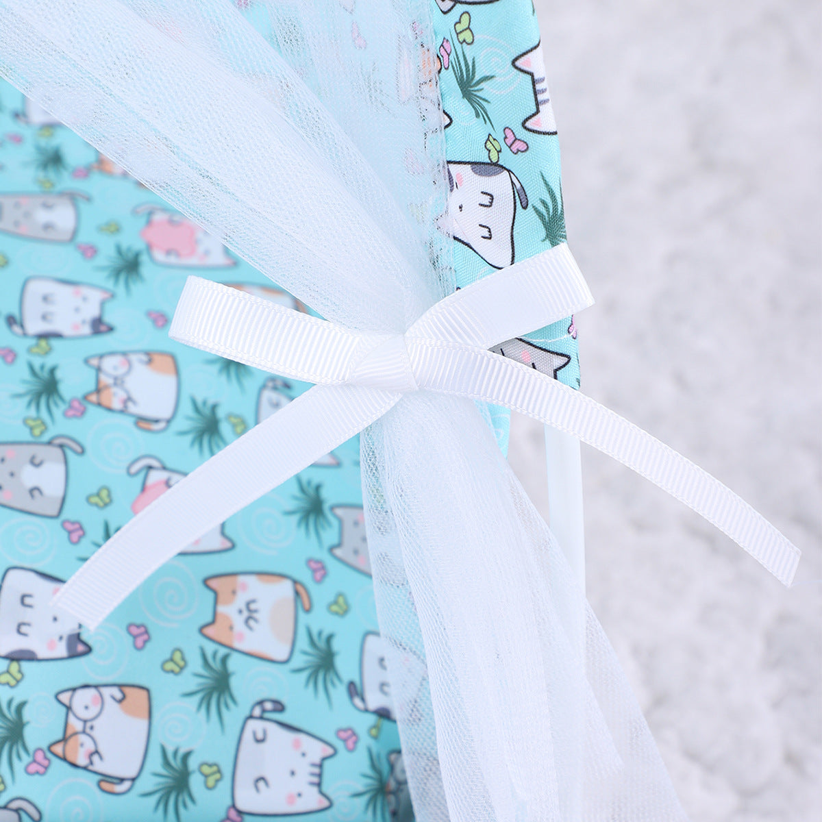 L 50*50CM 15 Catties Within The Pet Yellow Pullet Cooling Summer Pet Tent - Portable Foldable Breathable Outdoor Cat House Shelter