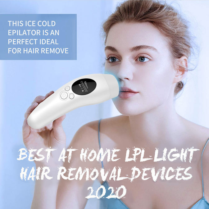 Grey Light Spot Beauty Hair Removal Device - Smooth Skin Solution
