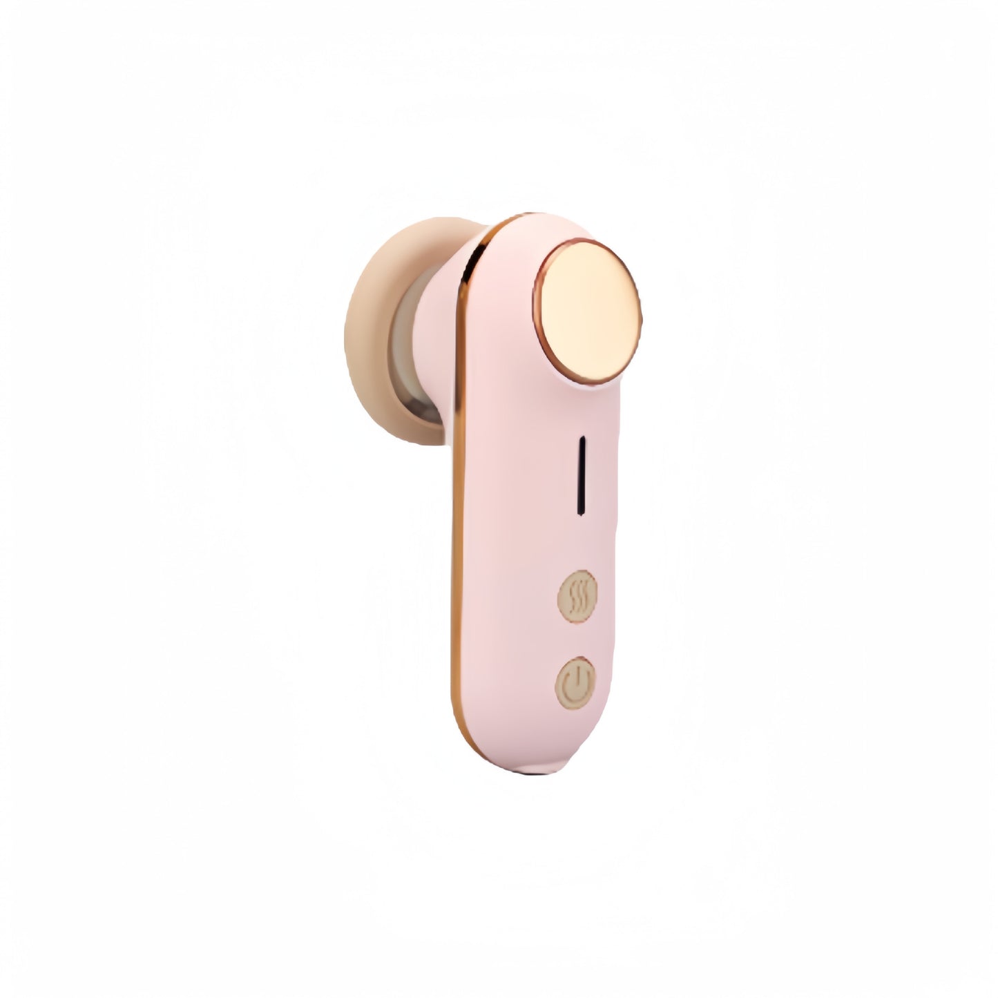 Mini Facial & Head Massager with Heat Therapy - USB-C Rechargeable, 3 Modes(Pink)