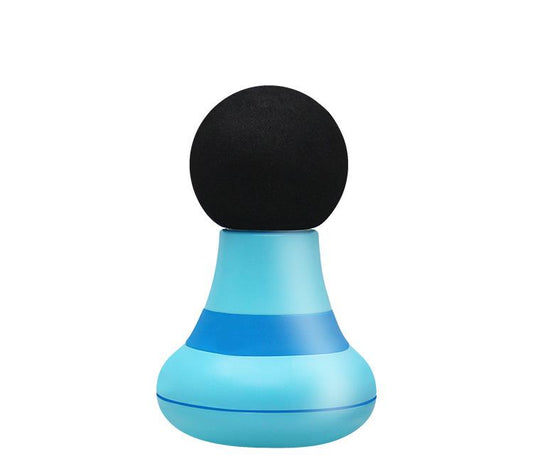 Mini Electric Fascia Massage Gun - Portable Deep Tissue Percussion Massager with Quiet Motor(blue)