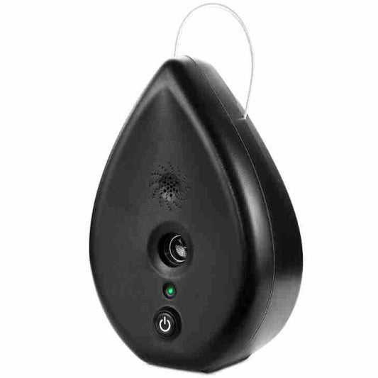 Automatic Ultrasonic Dog Bark Deterrent - Up to 50ft Range, Safe Frequency Conversion, Indoor Use(black)