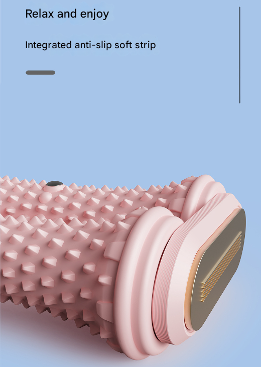 Pink Ergonomic Dual Foot Massage Roller - Deep Tissue Relief for Plantar Fasciitis, Arch Pain & Tired Feet