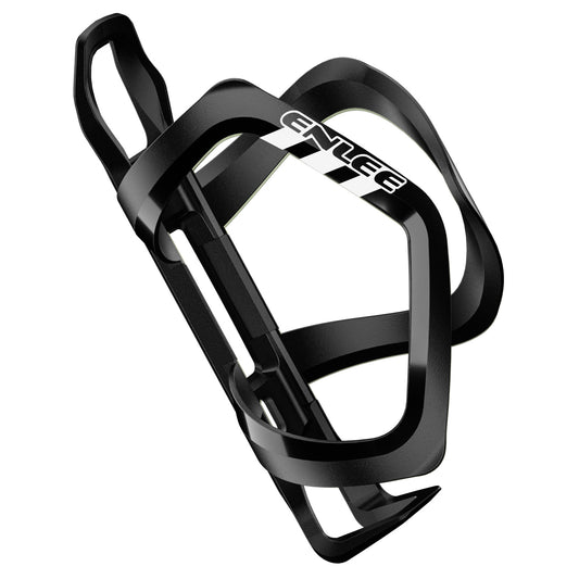 Black Ultra Lightweight Road & Mountain Bike Water Bottle Cage - 39g Polycarbonate + Glass Fiber, Fits Most Bottles
