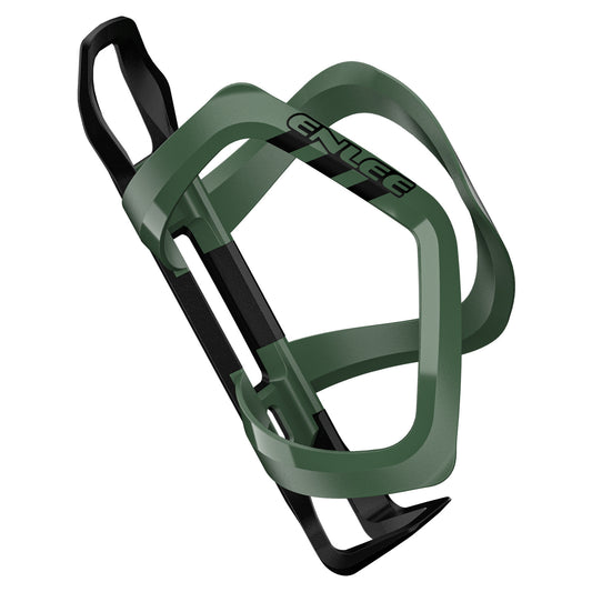 Green Ultra Lightweight Road & Mountain Bike Water Bottle Cage - 39g Polycarbonate + Glass Fiber, Fits Most Bottles