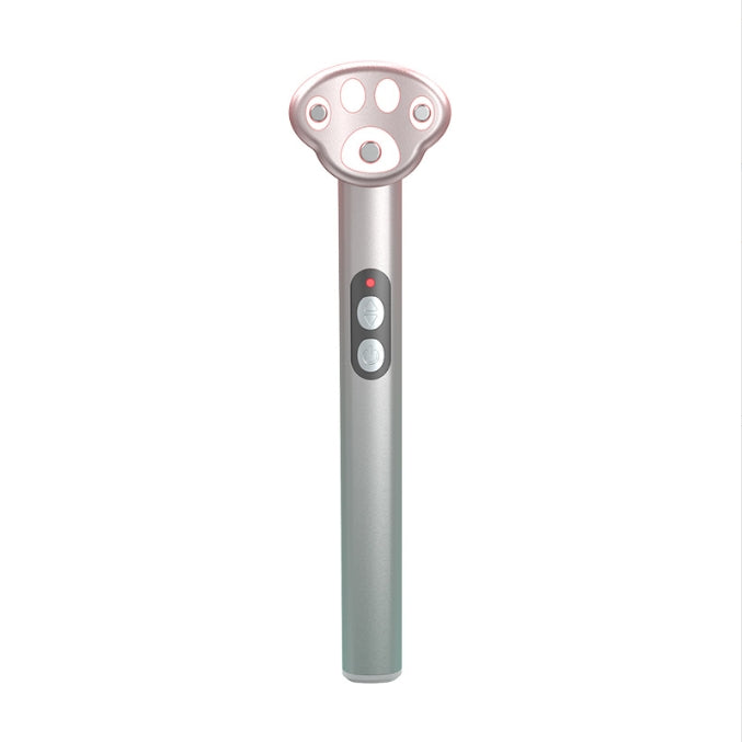 Pink New Cat Claw Eye Massager - Microcurrent Vibrating Eye Serum Device