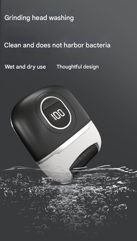 Green Smart Digital Electric Foot File - Automatic Dead Skin Remover