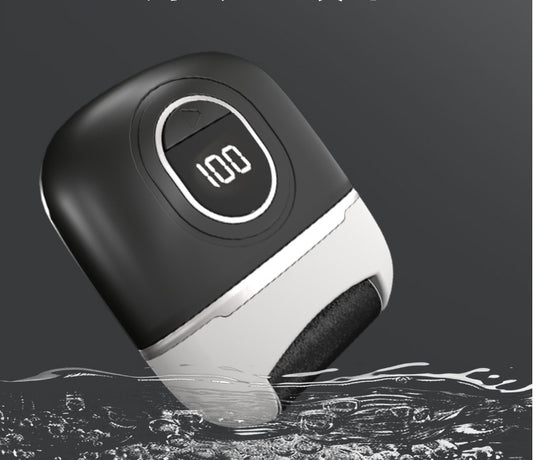 Black Smart Digital Electric Foot File - Automatic Dead Skin Remover