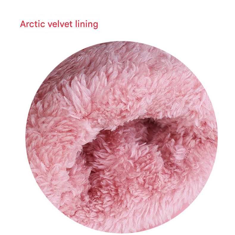 Purple Women's Warm Winter Ski Gloves - Waterproof & Windproof Touchscreen Gloves for Snow Sports