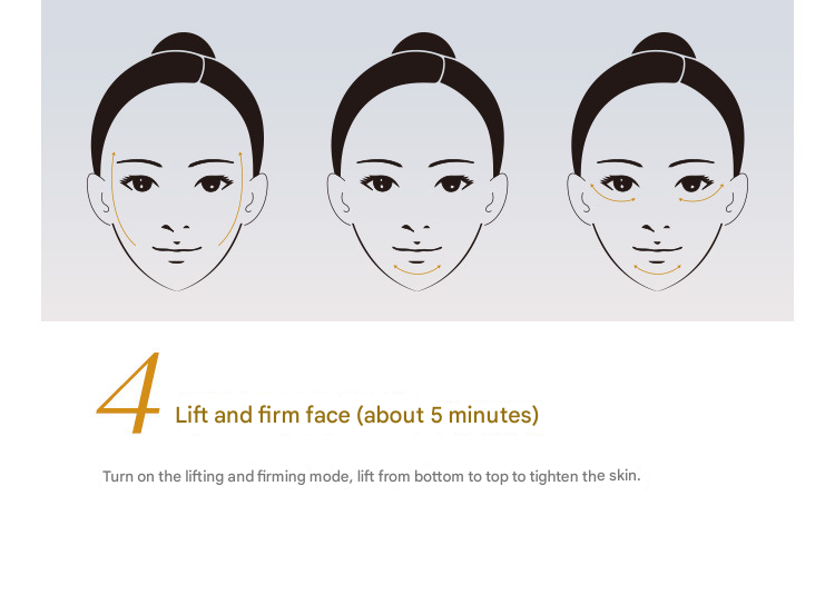 White Professional Ultrasonic Skin Scrubber - 4-in-1 Facial Spatula for Deep Cleaning, Blackhead Removal, and EMS Lifting