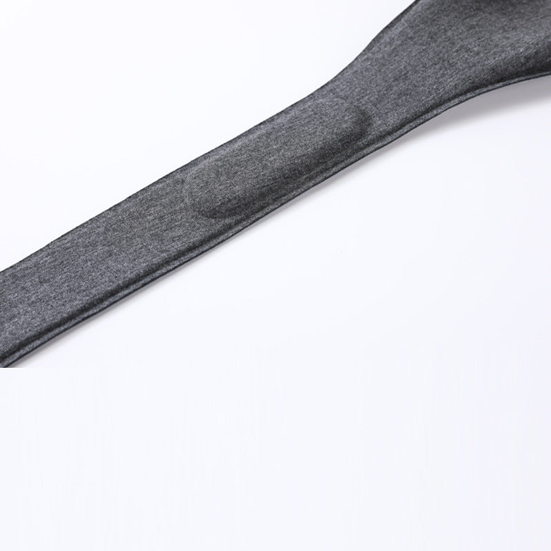 2pcs 3D Contour Blackout Sleep Mask - Ergonomic Eye Mask, Provides Total Darkness and Comfortable Sleep, Adjustable Strap(black)