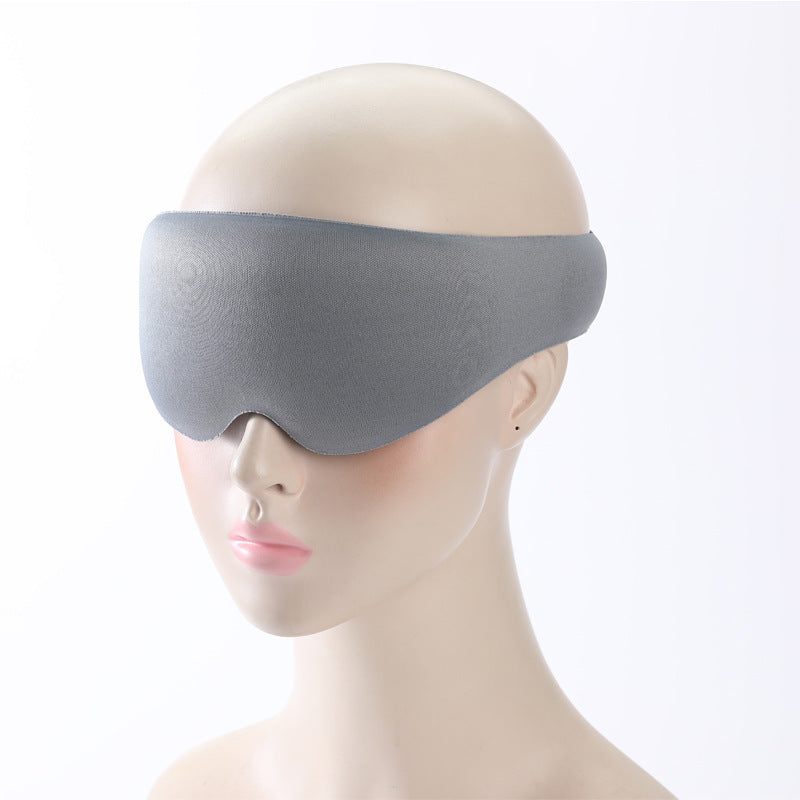 2pcs 3D Contour Blackout Sleep Mask - Ergonomic Eye Mask, Provides Total Darkness and Comfortable Sleep, Adjustable Strap(Champagne)