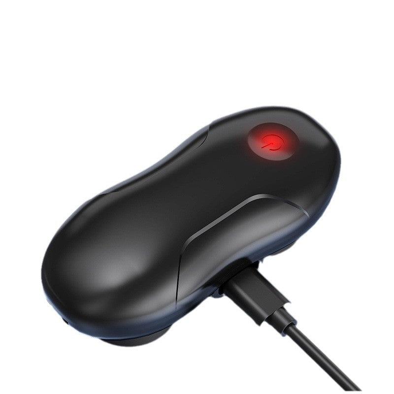 Smart Anti-Snoring Throat Massager - AI-Powered Vibration Sleep Aid, USB-C Rechargeable & Portable(black)